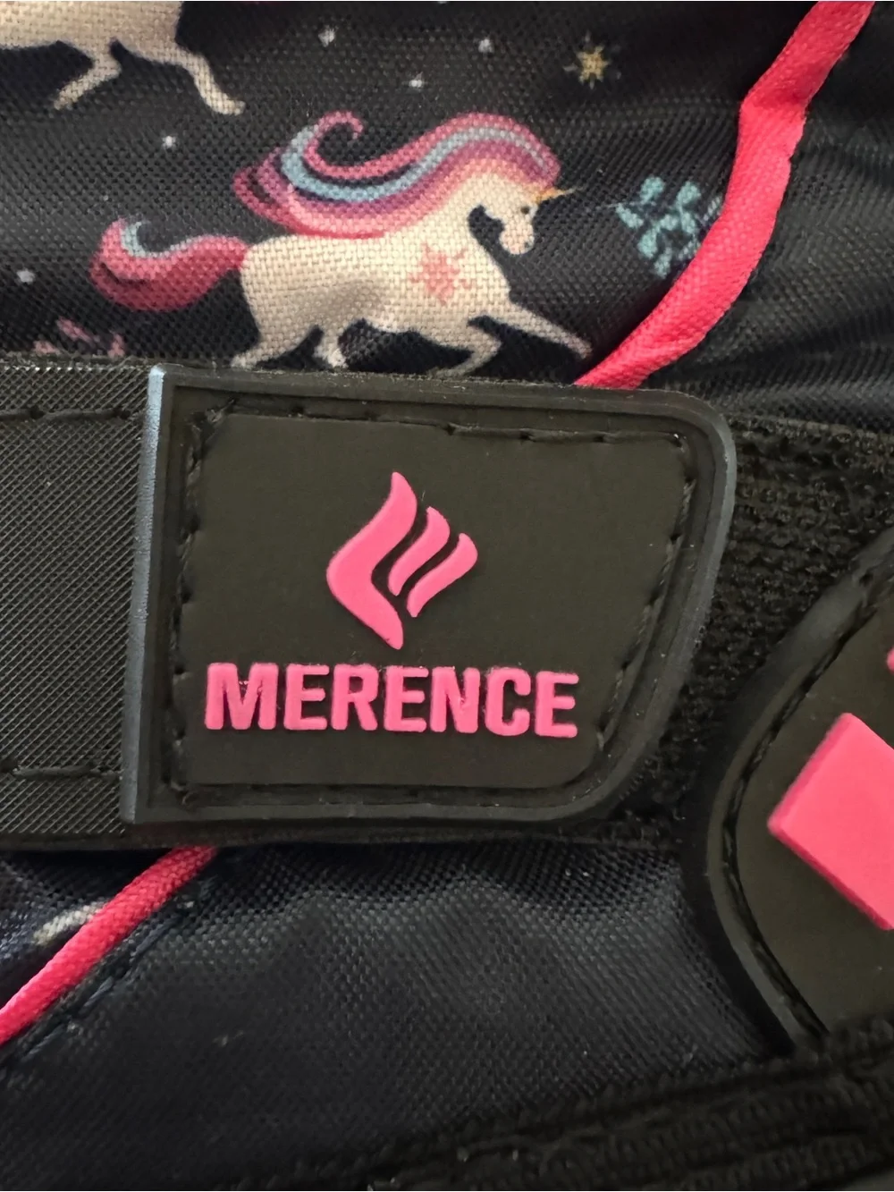 Merence Kids' Navy & Pink Unicorn Snow Boots